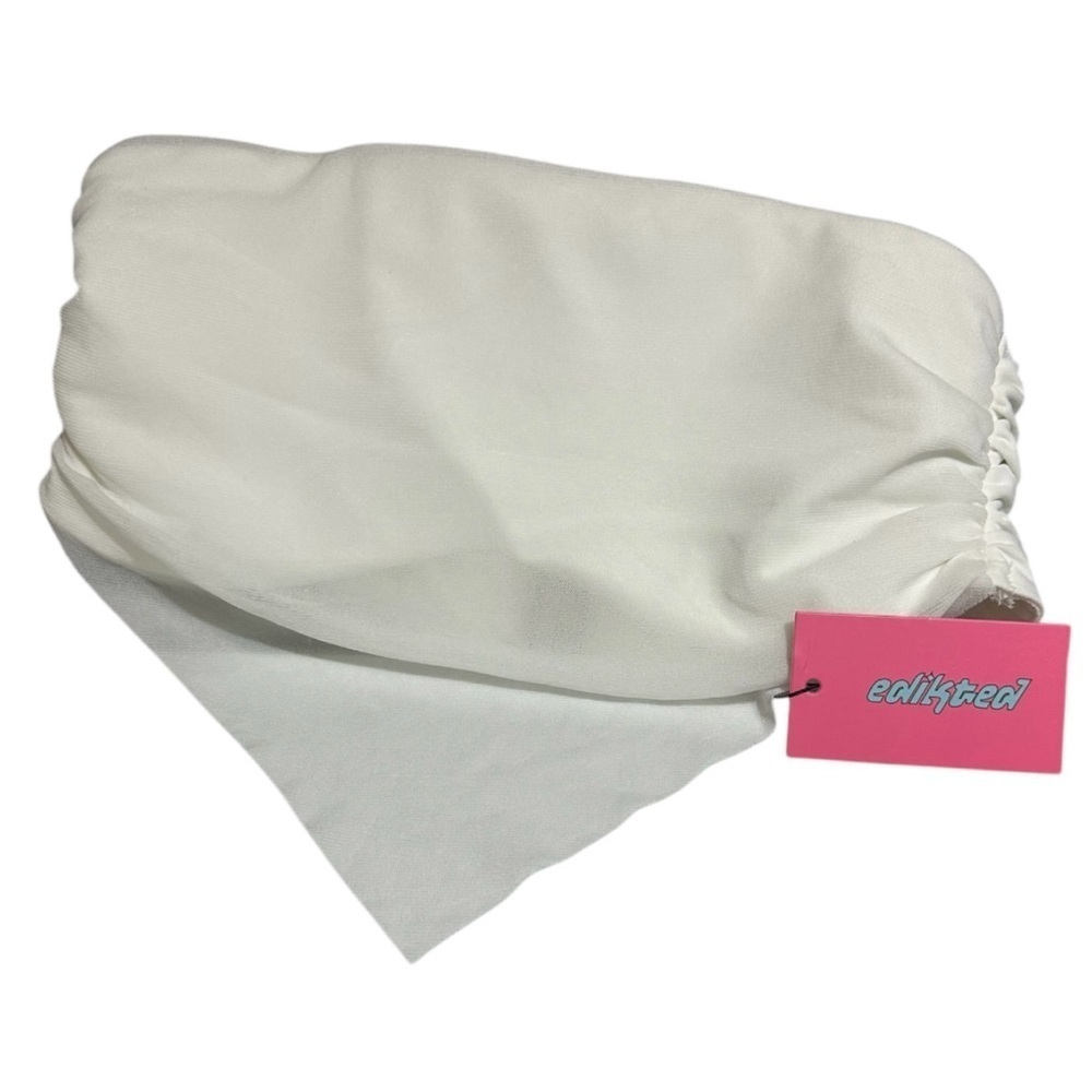 Edikted White Soft Textured Wrap